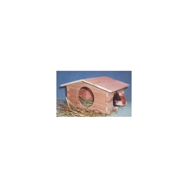 Domek celodřevěný pro morče 22 x 15 x 11 cm