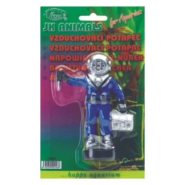 Potápěč vzduchovací plast