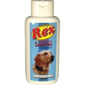 REX - Antiparazitní šampon pro psy  250ml