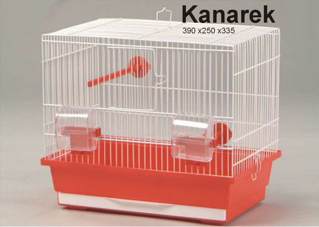Klec KANAREK chrom 39x25x33,5 cm