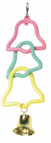 Hračka zvonek - 3 zvonky plast