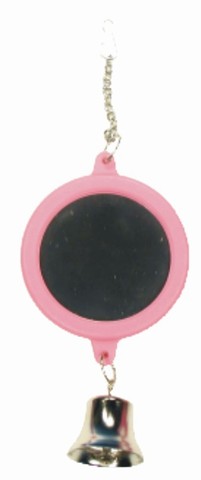 Hračka zrcátko Ø 5,5cm + zvonek