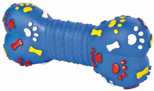Vinylová kost tvar srdce 18cm TRIXIE