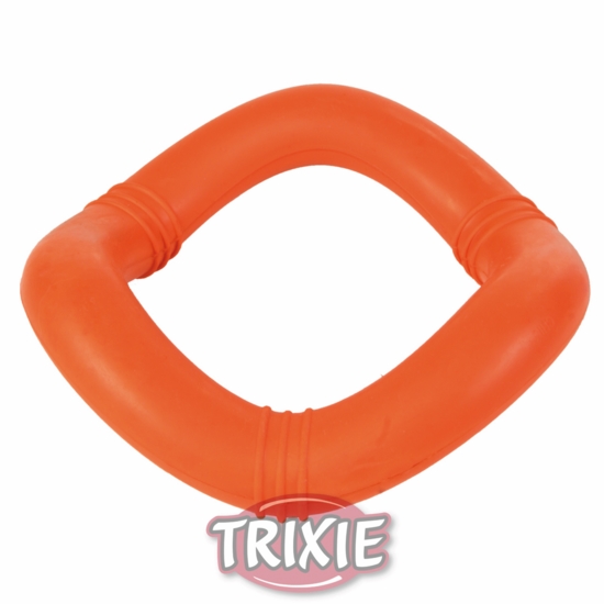 Plovoucí vlnitý kruh, tvrdá guma 15cm TRIXIE