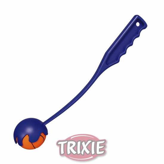 Katapult s tenisovým míčem, střední,  5,5cm/50cm TRIXIE