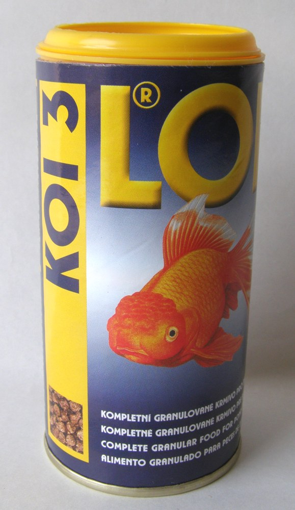 LON KOI-3 granulované krmivo 250ml