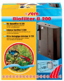 sera bio filtrační komplet B 200 - ponorný 500 l/h