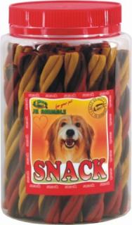 SNACK-Twister hovězí + drůbeží + jehněčí  DOZA 25ks