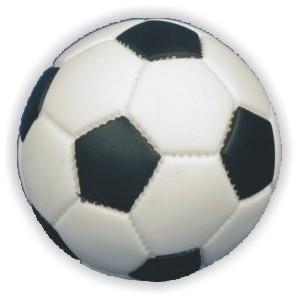 Hračka vinil MÍČ FOTBAL Ø 7cm