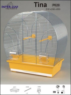 Klec TINA chrom 51x28x55cm