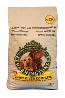 Harringtons turkey and veg (krůtí se zeleninou) 2 kg