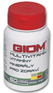Giom ERA mulivitamín pro psy i kočky 60 tablet