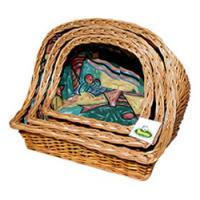 Sada proutěných kukaní 3 ks/45 - 62 cm
