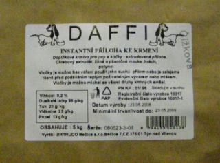 Těstoviny rýžové DAFFI 5 kg