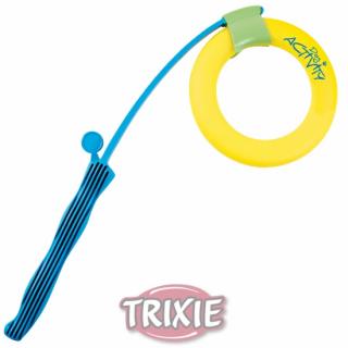 Katapult s plovoucím kruhem Dog Activity tvrdá guma 17/48cm