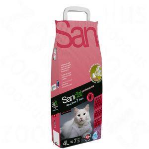 SANICAT Professional 7 DAYS - kočkolit s vůní ALOE VERA 4 L/2,36 kg