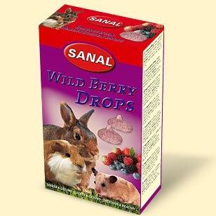 SANAL WILDBERRY dropsy s lesními plody 45 g