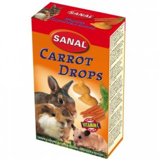 SANAL CARROT vitamínový drops s mrkví 45 g
