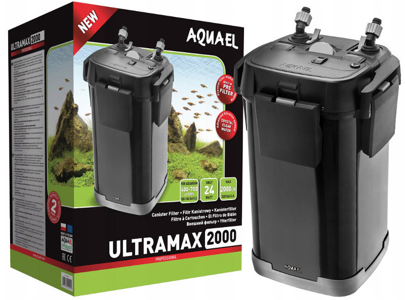 Vnější akvarijní filtr Aquael Ultramax 2000