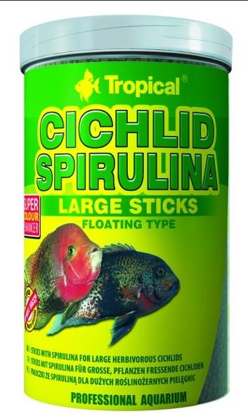 TROPICALCichlid Spirulina Large Sticks 250ml