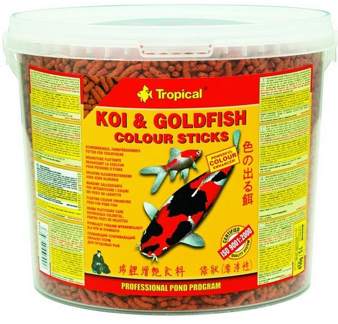 TROPICAL KOI & GOLDFISH COLOUR sticks 10l