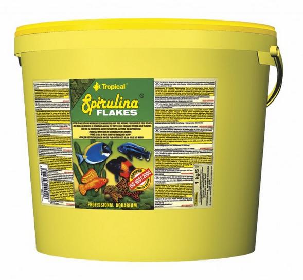 TROPICAL Spirulina Flakes 5l vědro