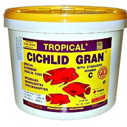 TROPICAL Cichlid Gran 5l vědro