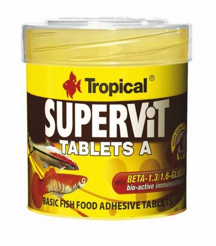 TROPICAL Supervit Tablets A 50ml - cca. 80ks