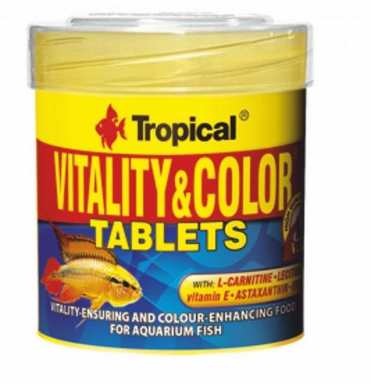 TROPICAL Vitality Colour Tablets 50ml - cca. 80ks