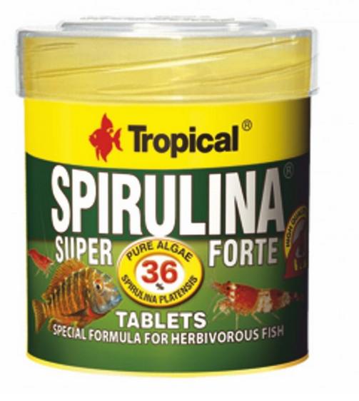 TROPICAL Super Spiru Forte Tablets A 36% 50ml - cca. 80ks