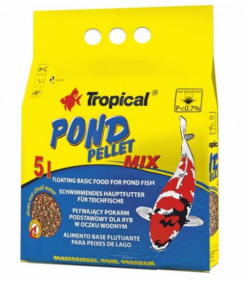 TROPICAL Pond Pellet Mix S 5L