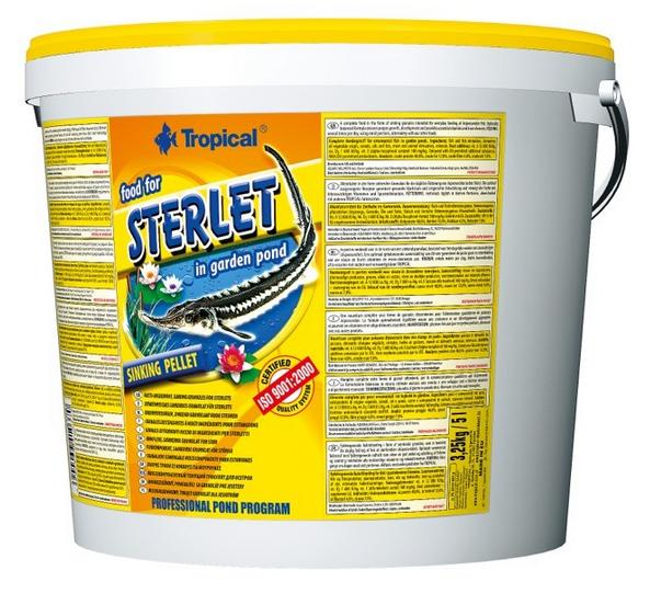 TROPICAL Food Sterlet - Jeseter 5l vědro