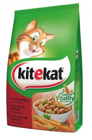 KITEKAT Hovězí+Zelenina 300g
