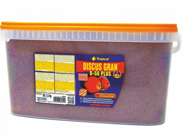 TROPICAL DISCUS GRAN D-50 PLUS 10l