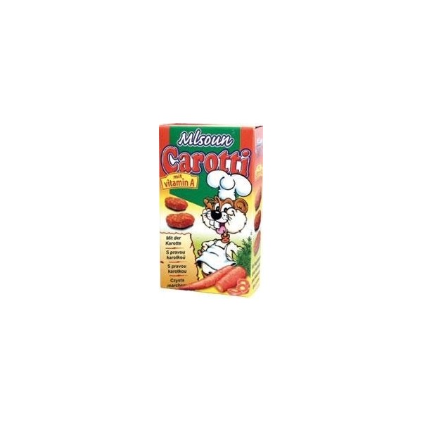 Mlsoun CAROTTI - pro hlodavce 50g