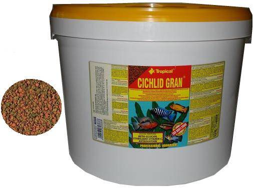 TROPICAL Cichlid Gran 10l vědro