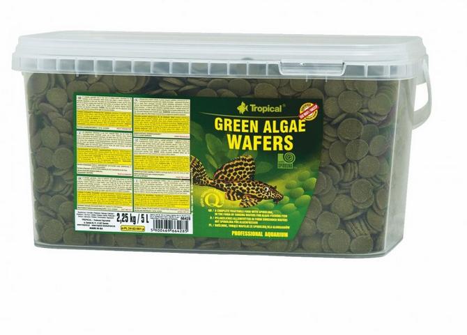 TROPICAL Green Algae Wafers 5l vědro