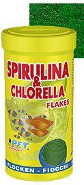 SPIRULINA / CHLORELLA vločky  250ml