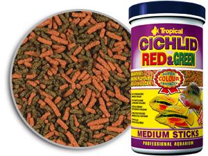 TROPICAL Cichlid Red/Green Medium 1000ml