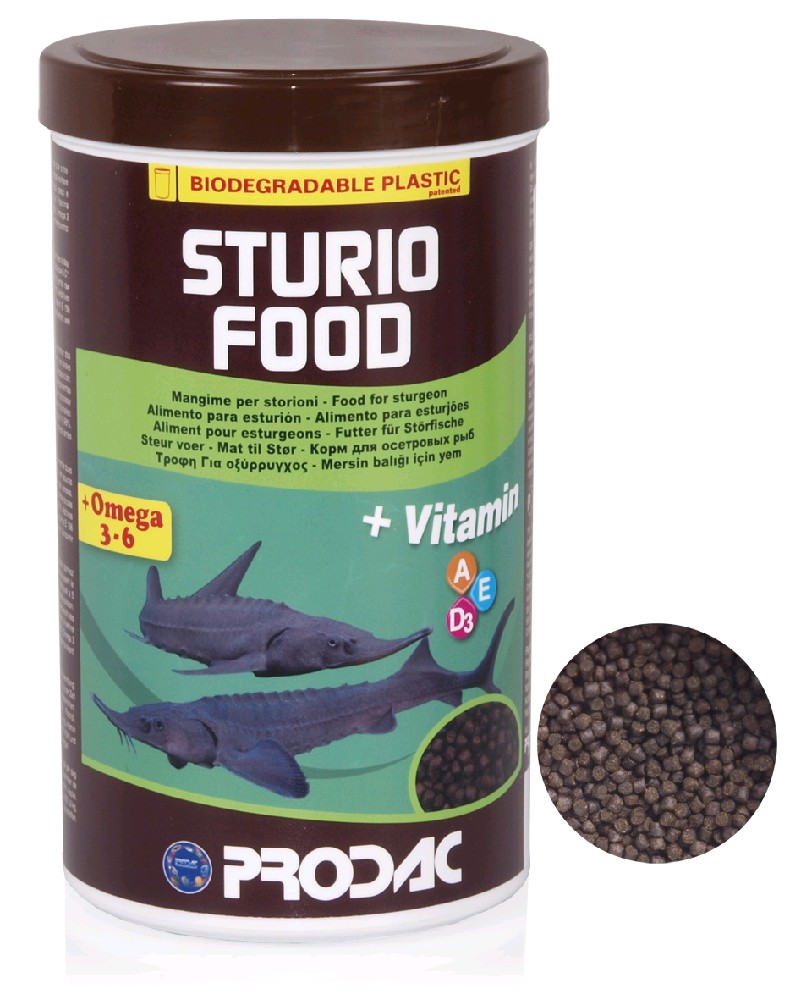 Prodac - Sturio Food - jeseter, 1,2l