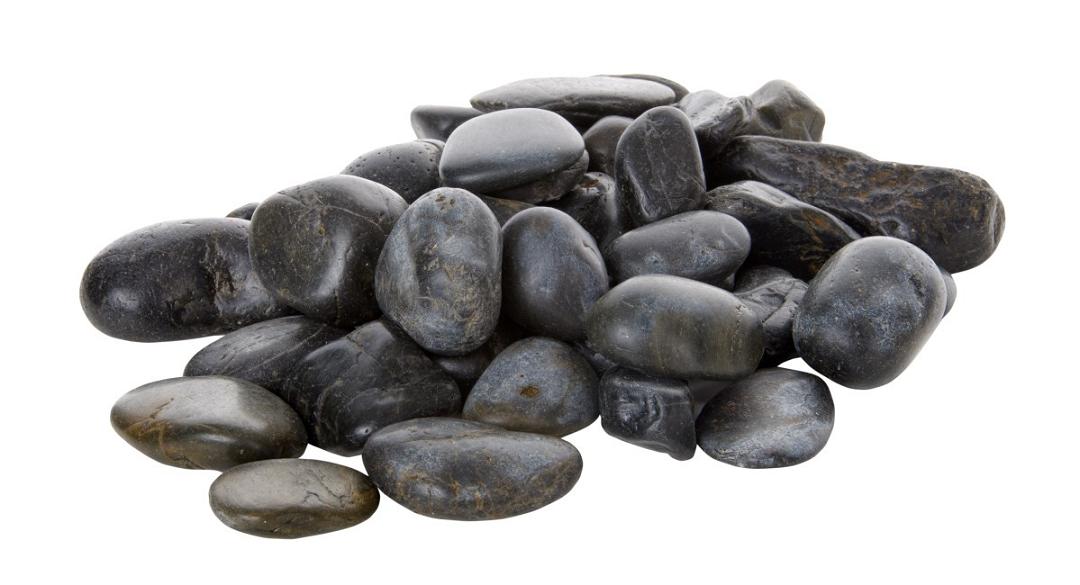 Křemenné valounky černé 2kg