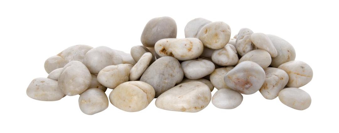 Křemenné valounky bílé 2kg
