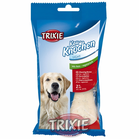 Vegetariánské žvýkací kosti s rýží 2 ks/125 g