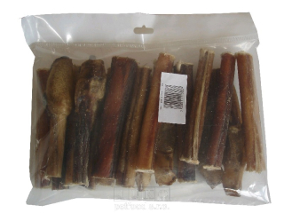Penis hovězí sušený řezaný 15cm - balení 100ks