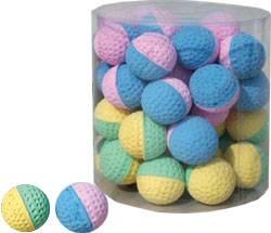 Míček golfový mechová guma 4,5 cm