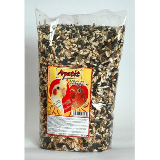 Apetit - malý a střední papoušek 6 x 800g